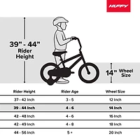 Huffy 14-inch Spidey and His Amazing Friends Boys’ Bike featuring Miles, Blue, 4-6 years old