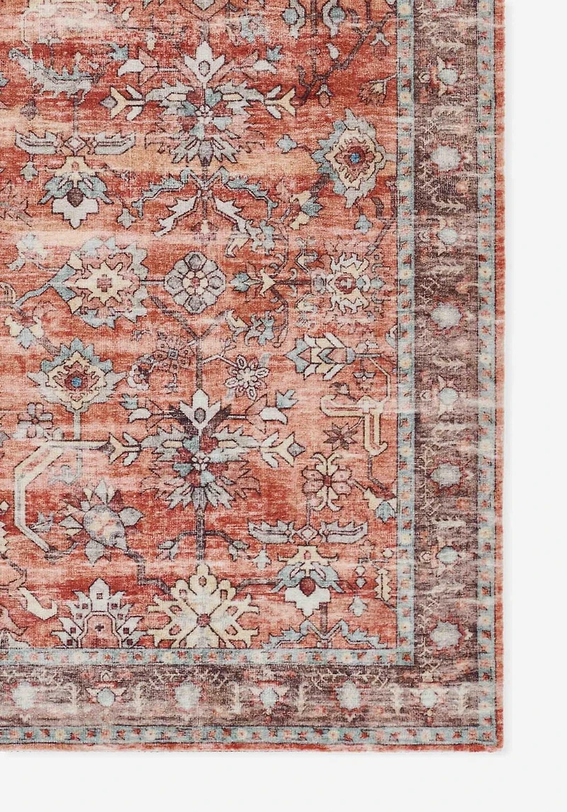 ECARPET Ruby Traditional Area Rug for Living Room, Bedroom, Dining Room, Entrance, Hallway and More.