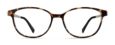 Bio Eyes Womens Prescription Eyeglasses, Petunia, Yellow Tortoise, 51-15-135