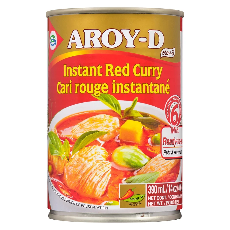 Aroy-D Instant Red Curry Soup, 390 mL