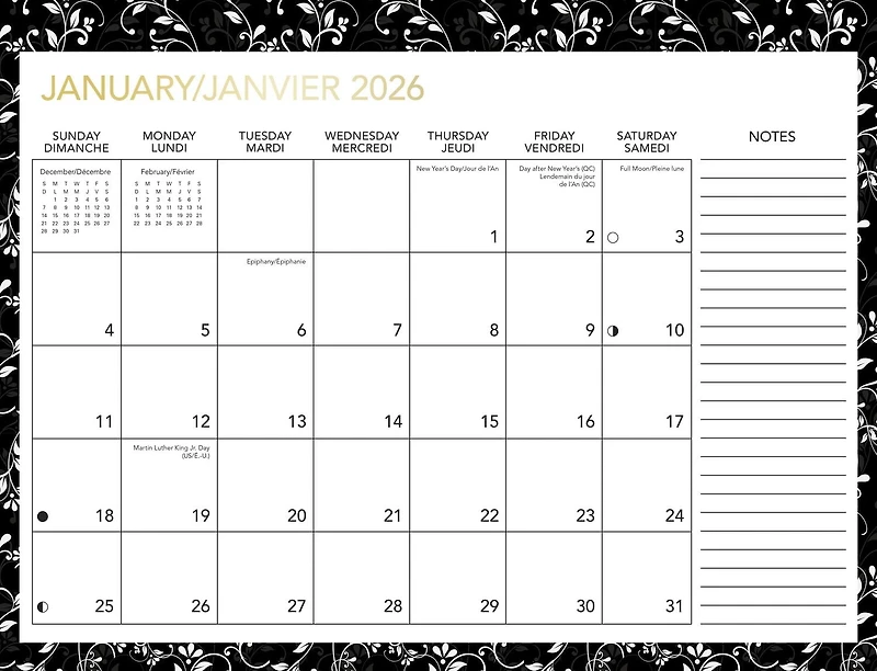 Mead® Family Planning Calendar 2026, Calendar
