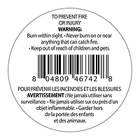 E-Z Pur Smoke Odour Eliminating Candle,1-Wick Soy Wax, Crisp Linen, 85 G