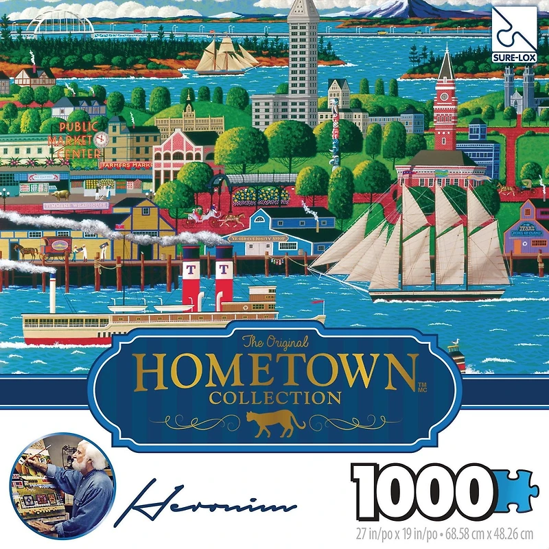 Casse-tête Seattle de Sure-Lox de 1 000 morceaux