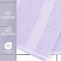 Serviette à main unie Mainstays Basics 100% coton 16x26