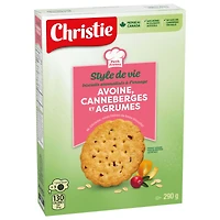 Biscuits Style de vie avoine, canneberges et agrumes de Peek Freans 290 g