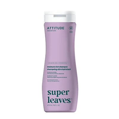 ATTITUDE super leaves, Shampoing Hydratant Intense, Quinoa et Jojoba