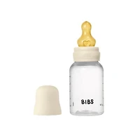 BIBS BPA-Free PP Baby Bottle Round Latex 2 pack 150 ml Slow Flow Ivory, BIBS BPA-Free PP Baby Bottle Round Latex 2 pack