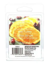 Cubes de cire Mainstays au parfum de canneberge-mandarine