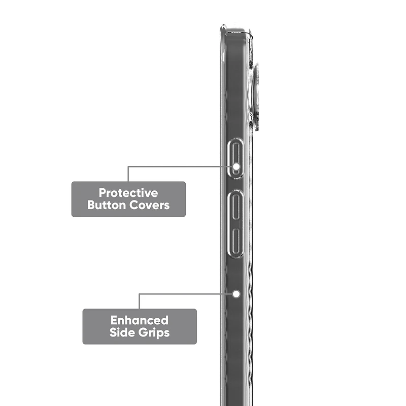 onn. Google Pixel 9/9 Pro Protective Gel Phone Case, Enhanced Side-grips, 8 ft. Drop Protection