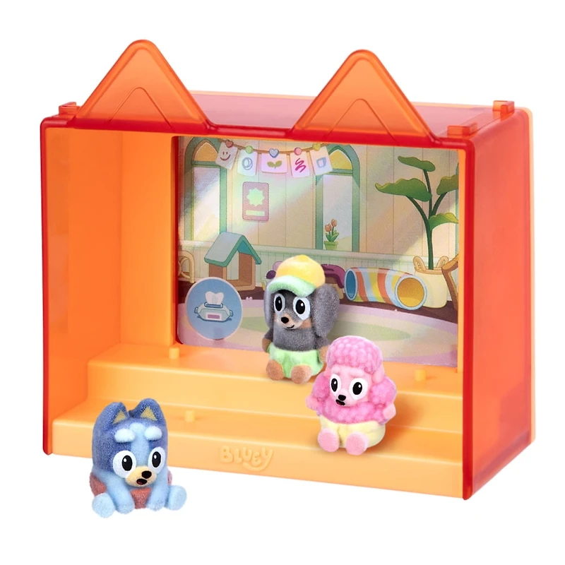 Coffret d'épisodes de Bluey Fuzzies Baby Race