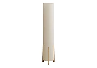 Monarch Specialties  Luminaire, 50"h, Lampadaire, 50" H, Abat-jour Ivoire / Crème, Contemporain