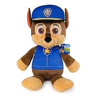 PAW Patrol, Peluche géante Chase, Animal en peluche de 81,2 cm avec détails brodés, jouets pour les garçons et les filles à partir de 3 ans