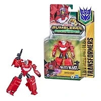 Transformers Bumblebee Cyberverse Adventures Dinobots Unite, figurine Dead End Action Attackers de 13,7 cm, classe Guerrier, dès 6 ans