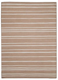 Tapis d'extérieur lavable Weston beige & ivoire 7 pi x 9 pi