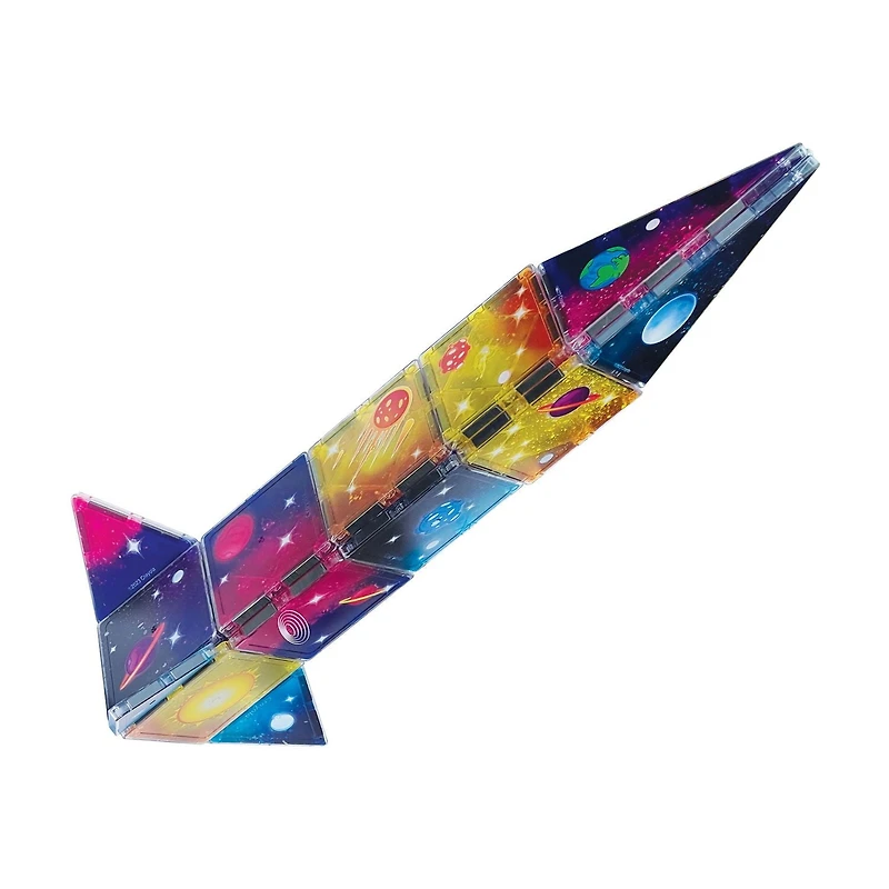 CREATEON Crayola Cosmic Magnetic Tile 24 Pc Ensemble