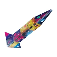 CREATEON Crayola Cosmic Magnetic Tile 24 Pc Ensemble