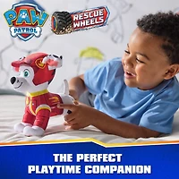 PAW Patrol Rescue Wheels, Peluche Marcus de 20,3 cm, animal en peluche pour les garçons et les filles à partir de 3 ans