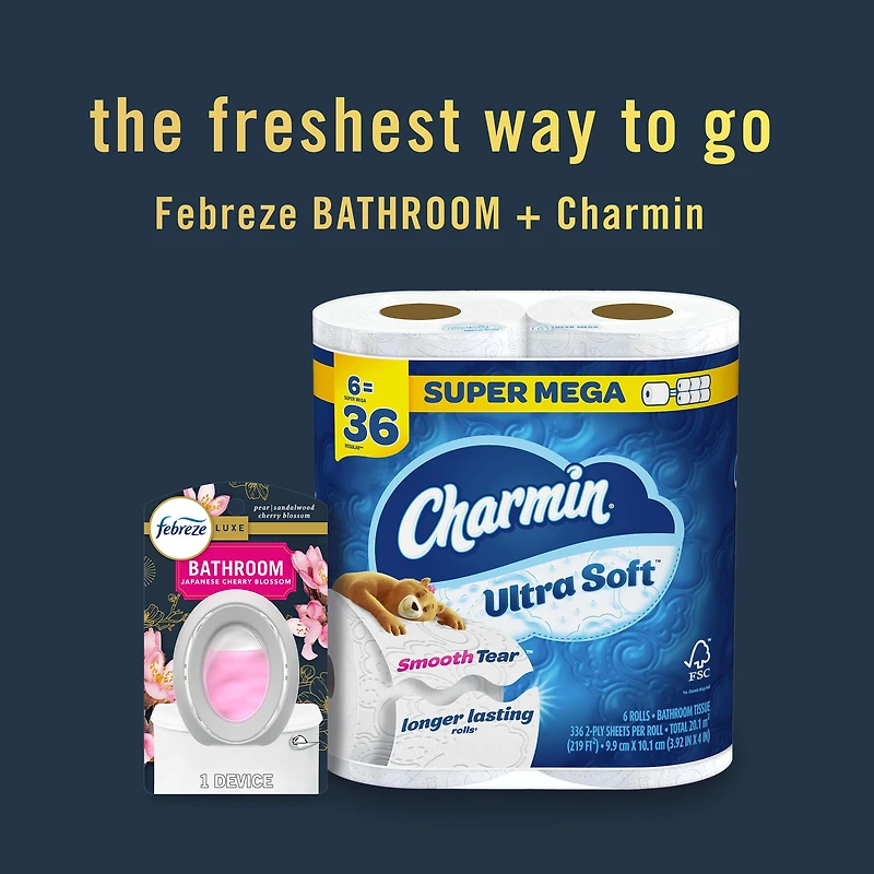 Assainisseur d’air Febreze éliminateur d’odeurs Petits espaces, parfum Fleur de cerisier, 1 unité, 7,5 mL 7.5ML