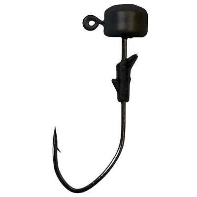 Eagle Claw QLNJ116-04 Laser Sharp Pro-V Finesse Jig, 1/16oz, Black, Size 1, 5 Hooks/Pack, Laser Sharp Pro-V Finesse Jig