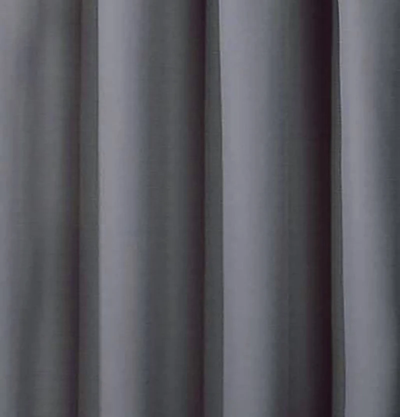 Eclipse Draft Stopper 63" Room Darkening Rod Pocket Window Curtain Panel, 1 Panel: 42"x