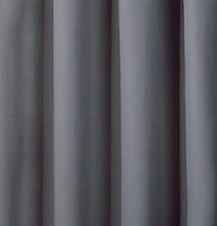 Eclipse Draft Stopper 63" Room Darkening Rod Pocket Window Curtain Panel, 1 Panel: 42"x