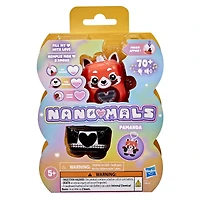 Hasbro Nano-mals Pamanda le panda roux, compagnon électronique