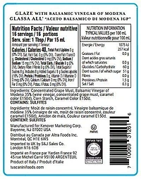 Tuscanini Glaçage vinaigre balsamique