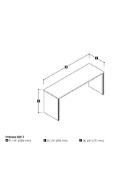 Bestar Embassy 71" Credenza