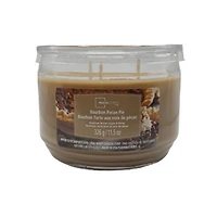 MAINSTAYS PL Bourbon Pecan Pie Scented 3-Wick Glass Jar Candle, 11.5 oz., MAINSTAYS PL Bourbon Pecan Pie Scented 3-Wick Glass Jar Candle, 11.5 oz.