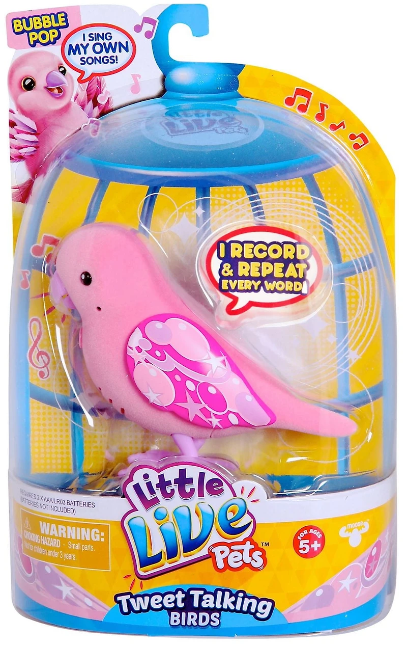 Little Live Pets  Bubble Pop Bird Toy