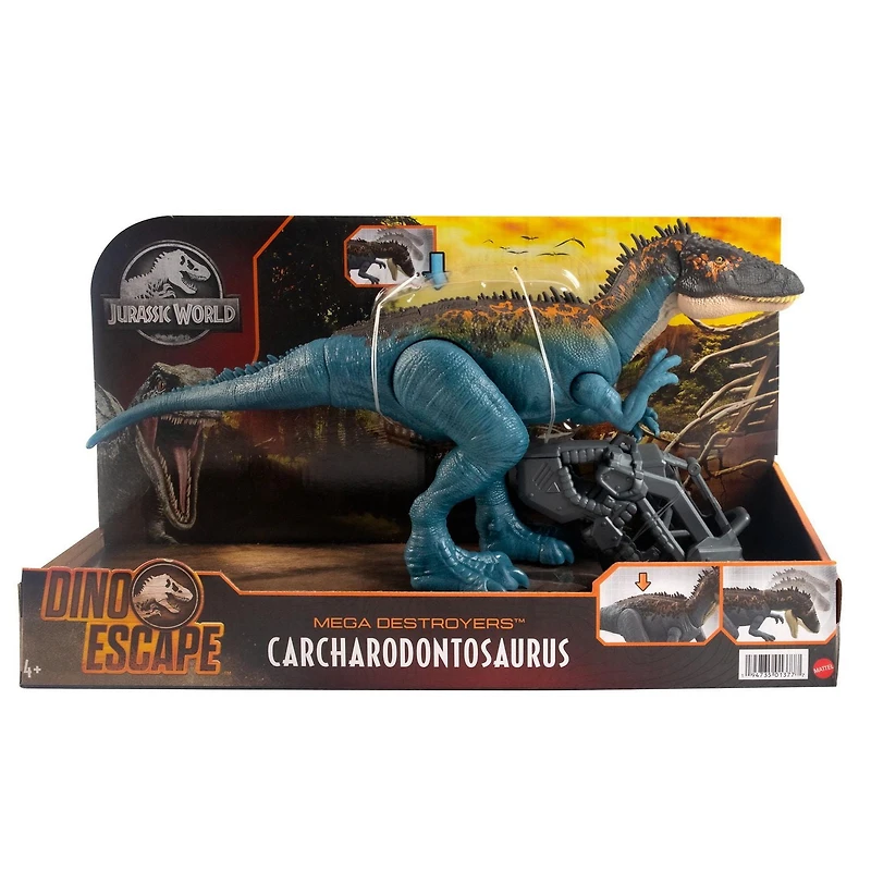 ​Jurassic World Mega Destroyers Carcharodontosaurus Dinosaur Action Figure