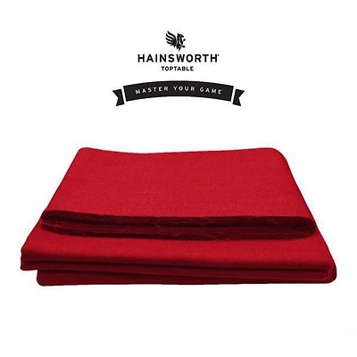 TAPIS DE BILLARD PROFESSIONNEL HAINSWORTH ELITE PRO ROUGE 8'