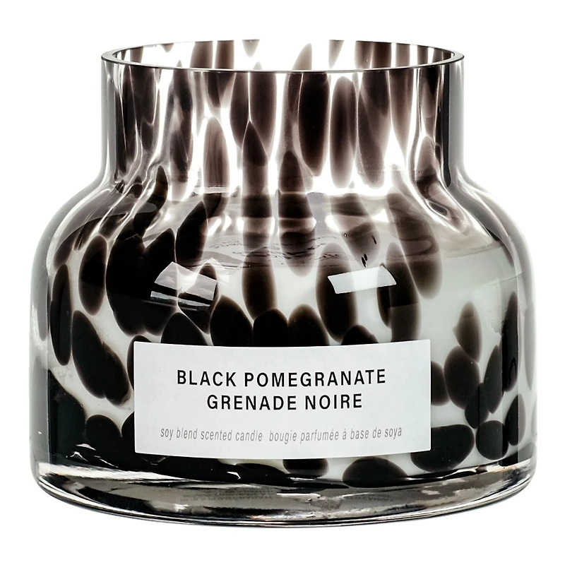 Art Wick 12.35oz Black Pomegranate Soy Wax Blended Scented Candle