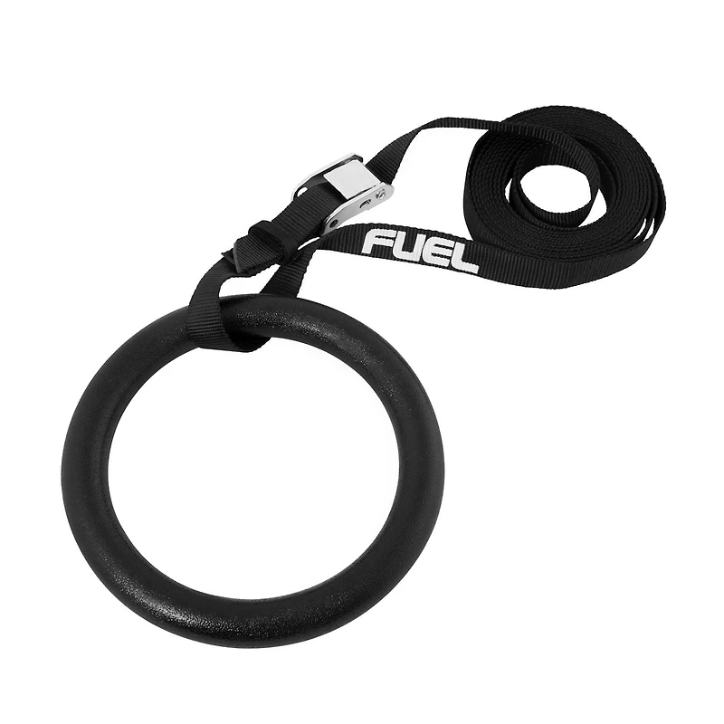 Fuel Pureformance Gymnastics Rings with Straps, Green