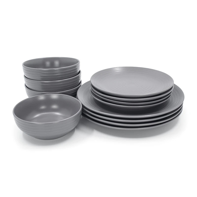 HT Evelyn 12pc DW Set Grey