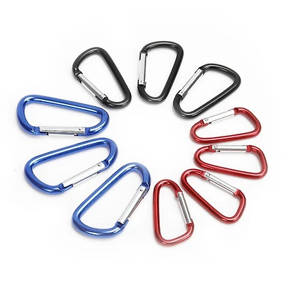 WorkPro Carabiner Set - 10 Piece, Not for climbing