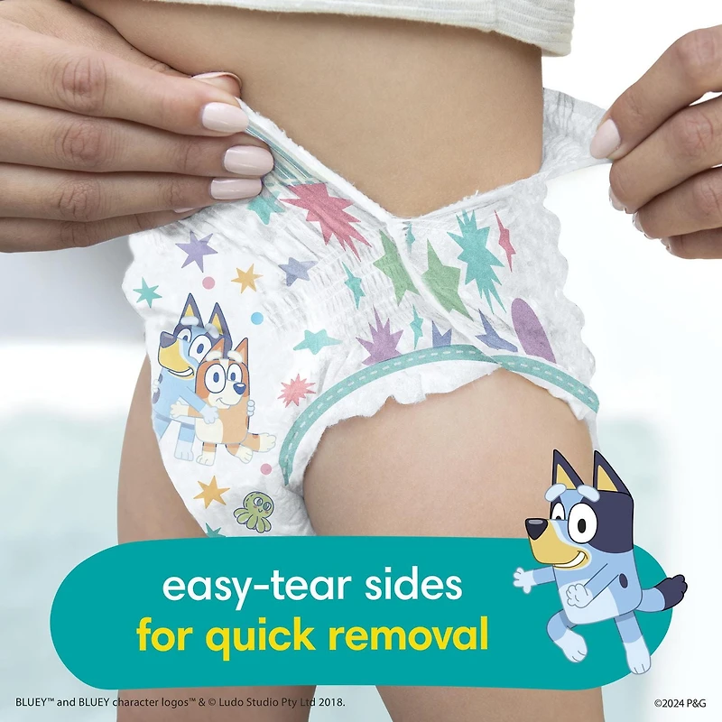 Sous-vêtements d’entraînement Pampers Easy Ups, taille 7 (6T/7T) garçons 40CT