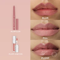 L'Oréal Paris Blurfiller Crayon Contour des Lèvres Floutant Effet Flou Doux et Naturel, Brown Caramel