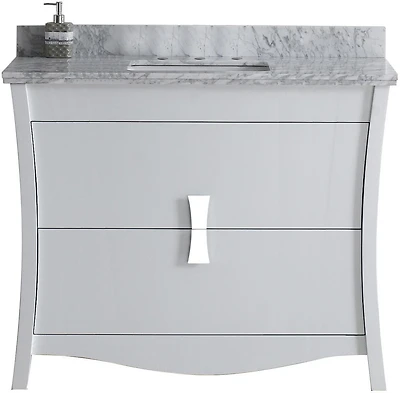 Imaginations Américaines 47,6 pouces W Vanity Set Blanc