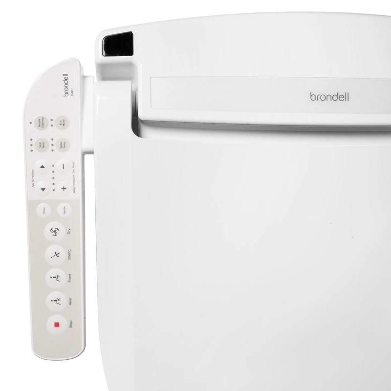 Swash Select Bras Latéral EM417 Siège Bidet Électronique, Blanc Rond avec Séchage à lair chaud
