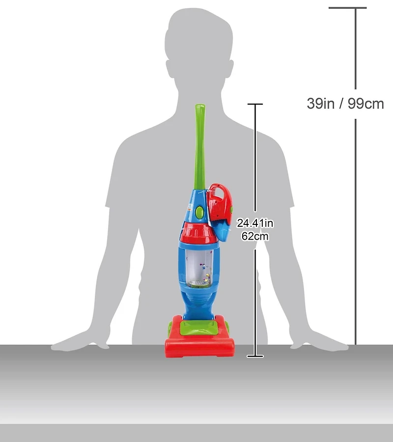 Aspirateur lumineux avec aspirateur à main en prime 2 Pièces