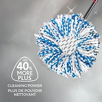 Vileda RinseClean™ Deep Clean Spin Mop Head Replacement, Washable & Reusable Refill