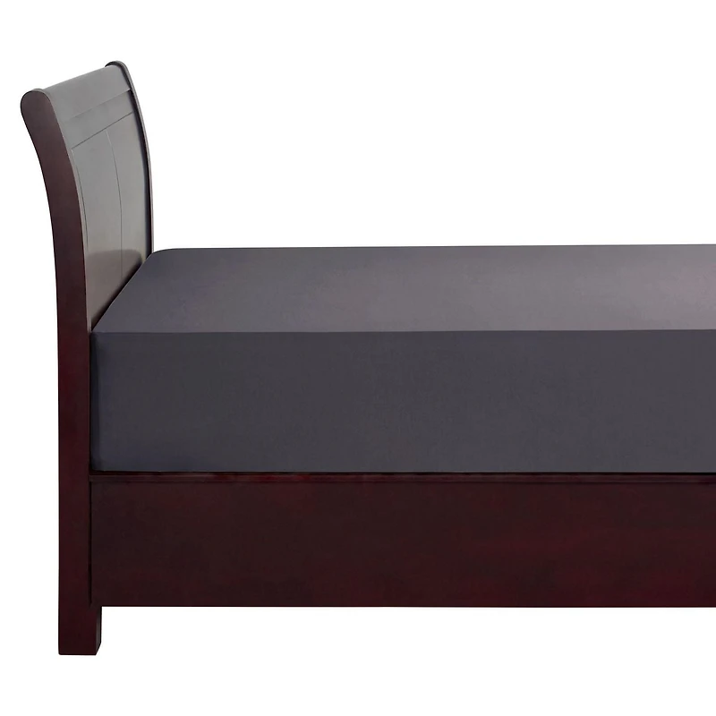 hometrends 300 TC Brushed Percale Fitted Sheet, Size: Twin