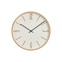 HOMETRENDS Wall Clock, 11.5 in., Quartz accuracy