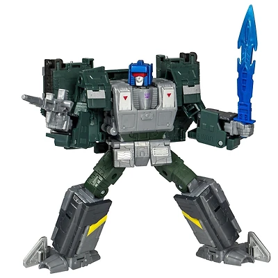 Transformers Generations Legacy United, figurine Overcharge classe Leader de 19 cm, à partir de 8 ans