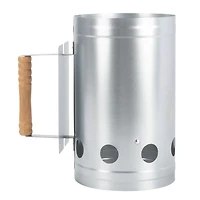 EXPERT GRILL PL Heavy Duty Deluxe Charcoal Chimney Starter, CHARCOAL STARTER