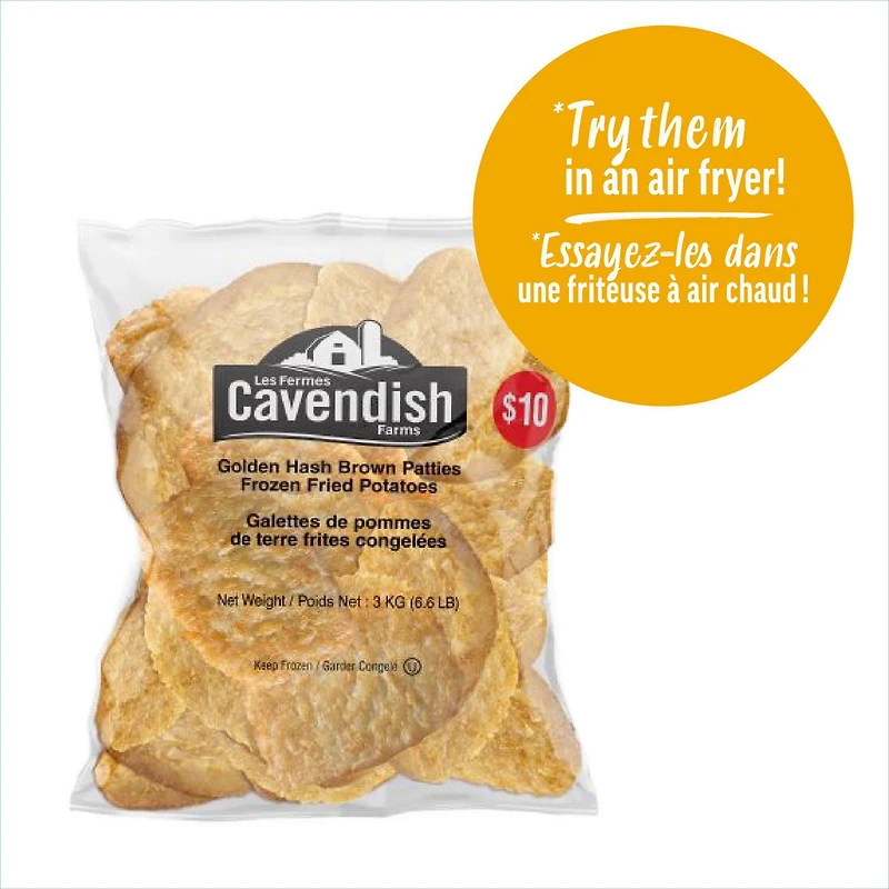 Galettes de Pommes de Terre | Fait au Canada | Fière entreprise canadienne