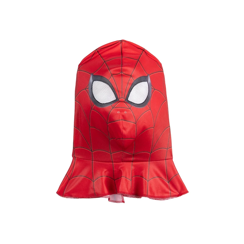 MARVEL Spider-Man Official Youth Halloween Costume - Premium Quality Jumpsuit with Detachable Fabric Mask (Small)