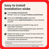 Microsoft 365 Personal 12-mos + McAfee Total Protection 1-Device 1-Year [Digital Download]