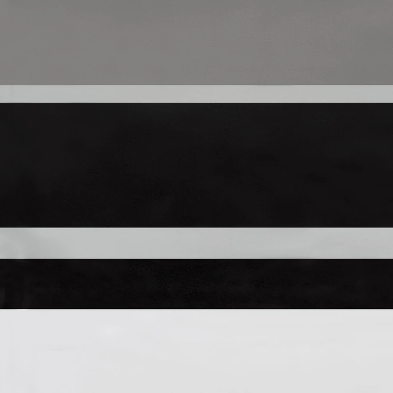 Rideau ou doublure de rideau de douche à rayure James en PEVA Mainstays 178 cm x 183 cm, noir